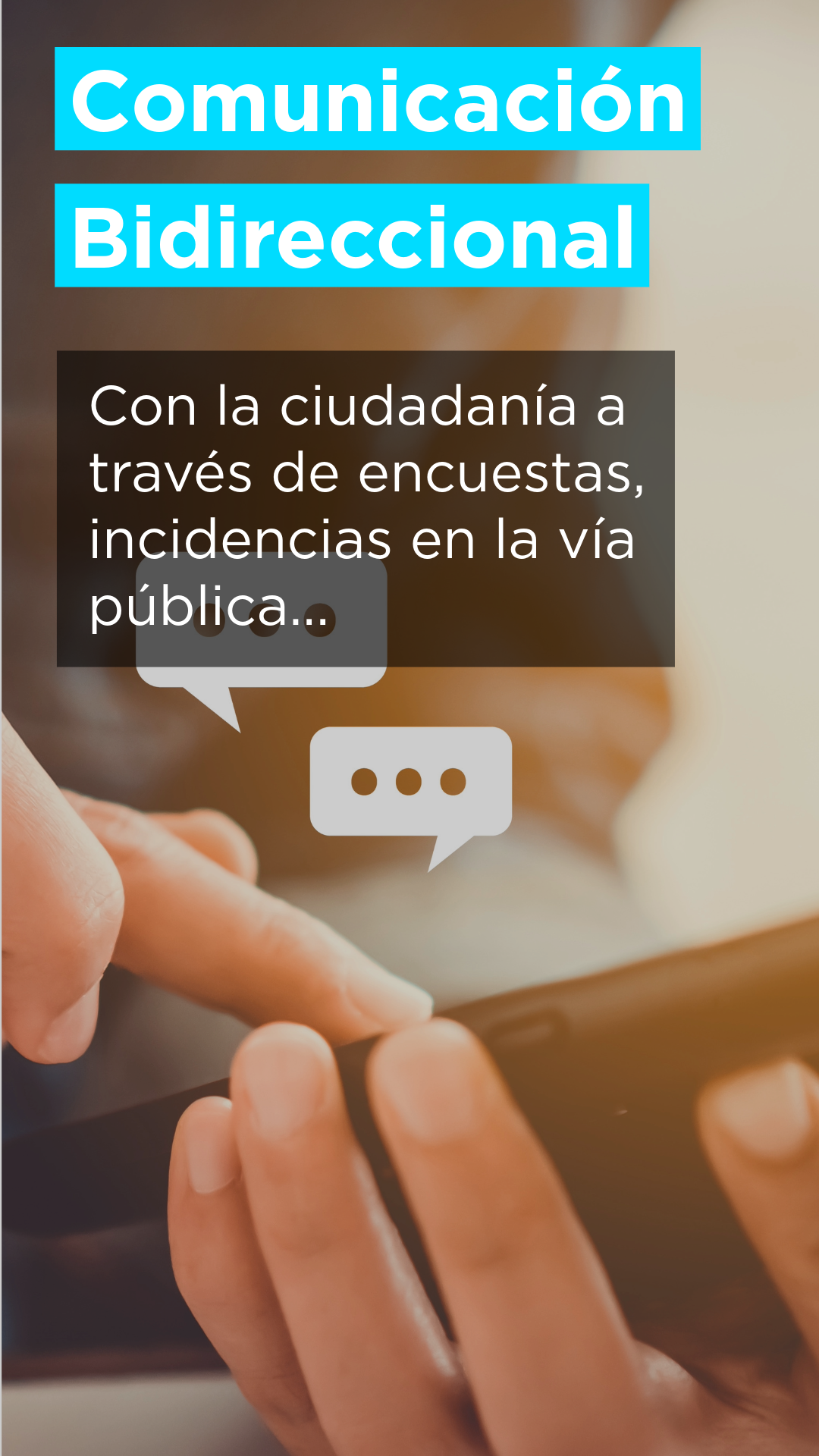 Ubime, Comunicación bidirecional