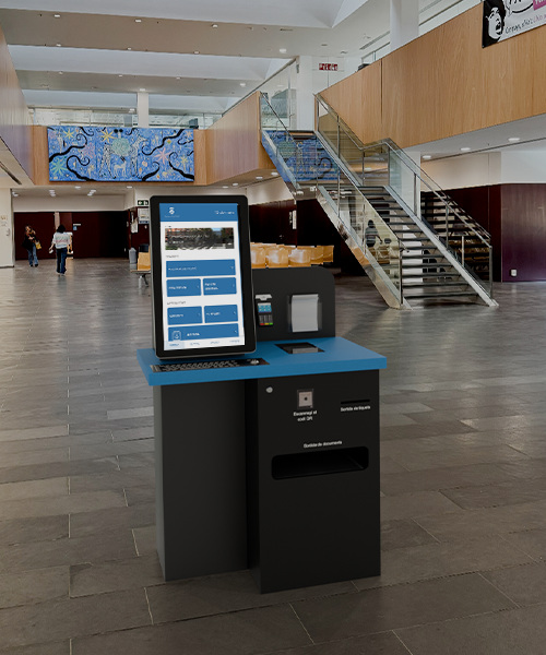 Terminal de autoservicio